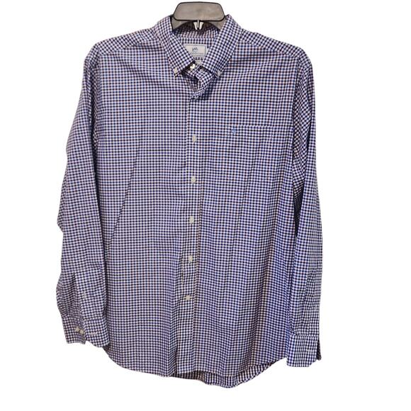 Southern Tide Classic Fit Cotton Checked  Button-down Shirt size XL - Picture 1 of 10